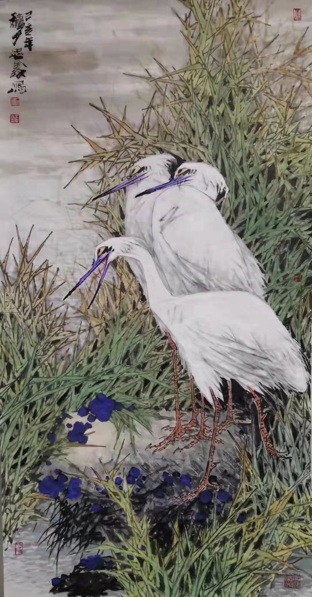 当代国画艺术家王忠义和他的花鸟画作品