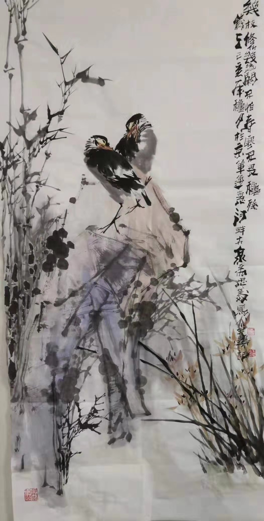 当代国画艺术家王忠义和他的花鸟画作品