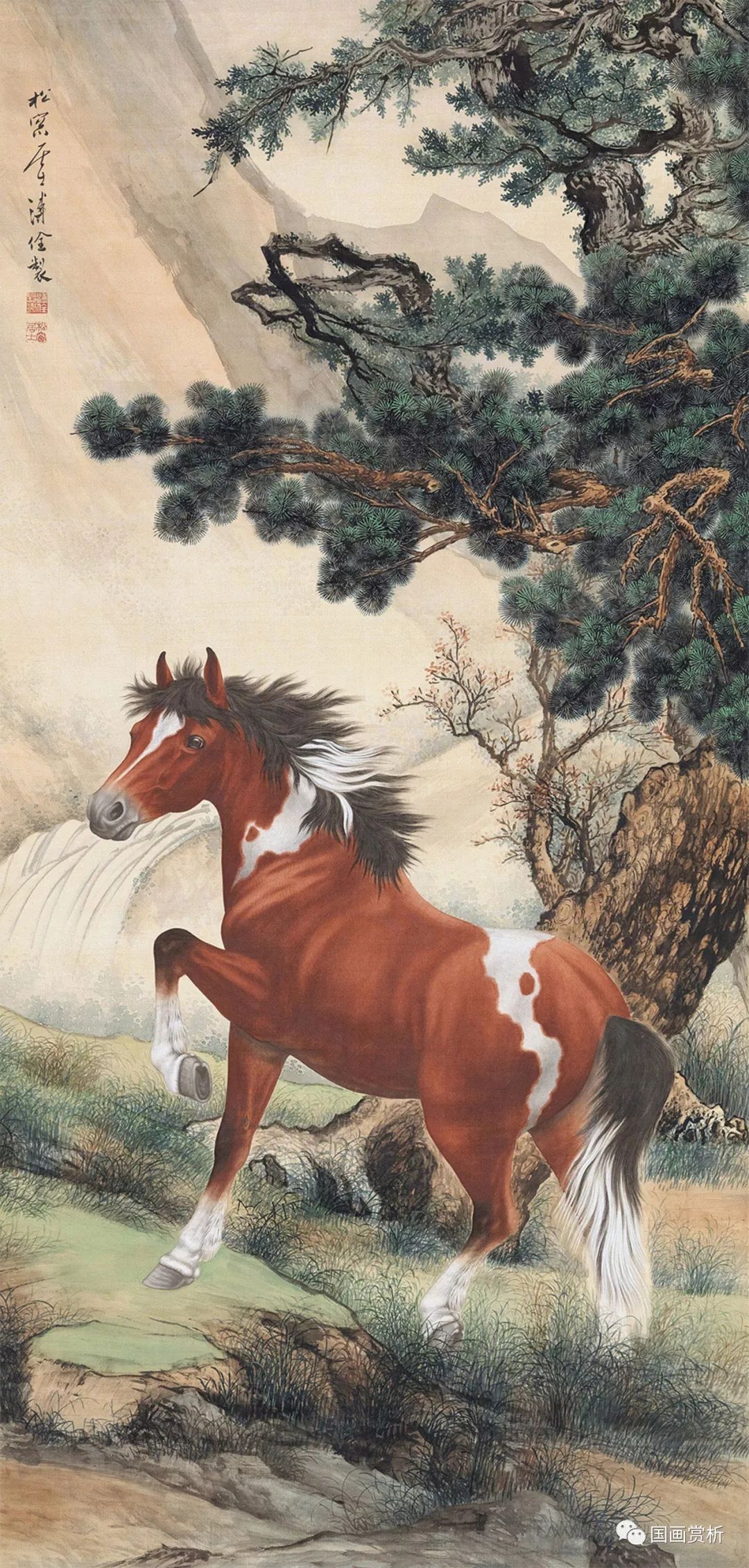 【松风画会】松窗——爱新觉罗·溥佺