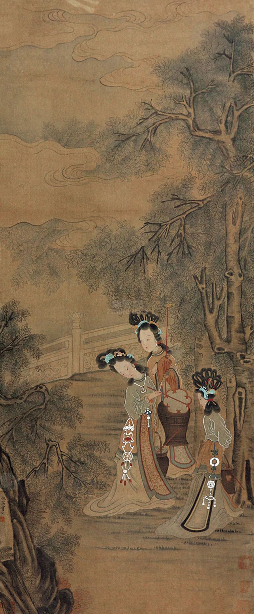 仇英书画作品集