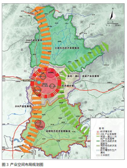 "一核"即以景德镇中心城区为主要经济增长核,包括景德镇主城区,高新