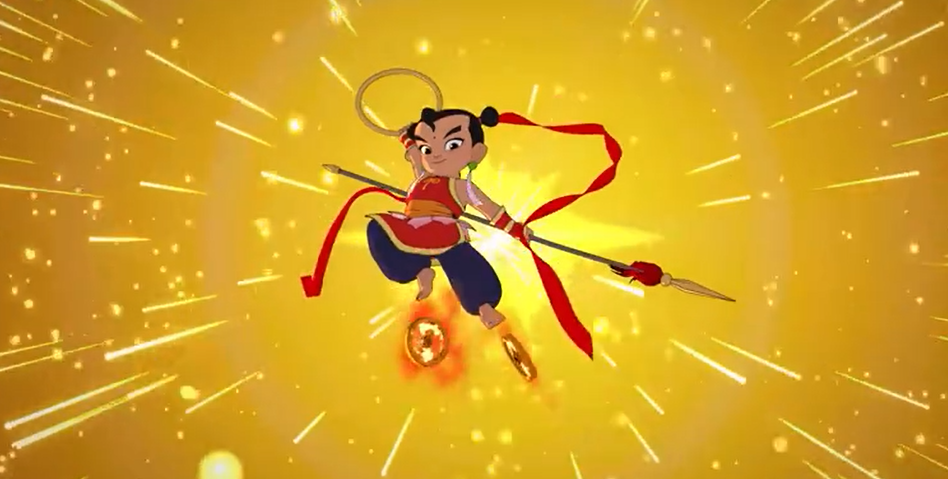 毁童年,中美合拍《哪吒与变形金刚》曝光预告,我的哪吒成老铁了_金刚