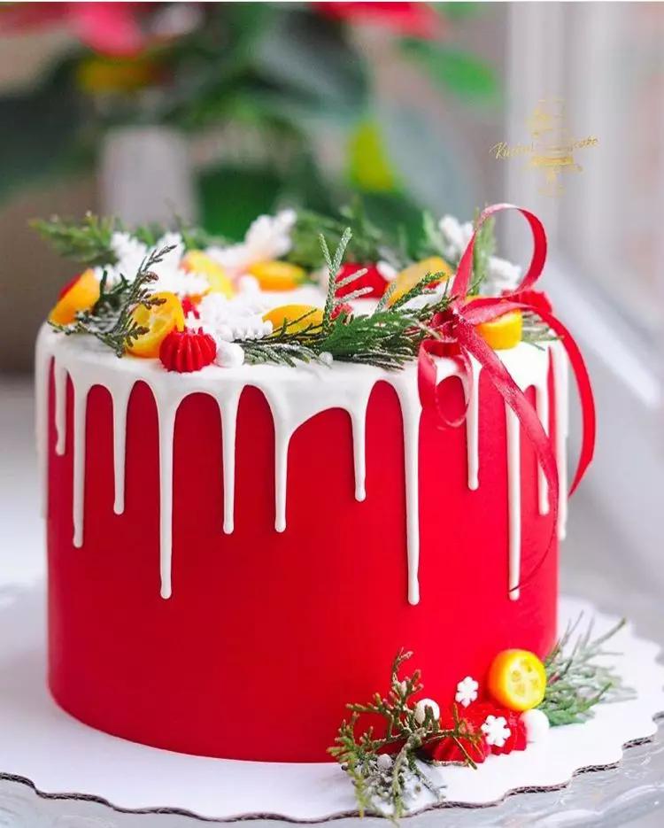 2019年全新圣诞创意蛋糕学会月入10万