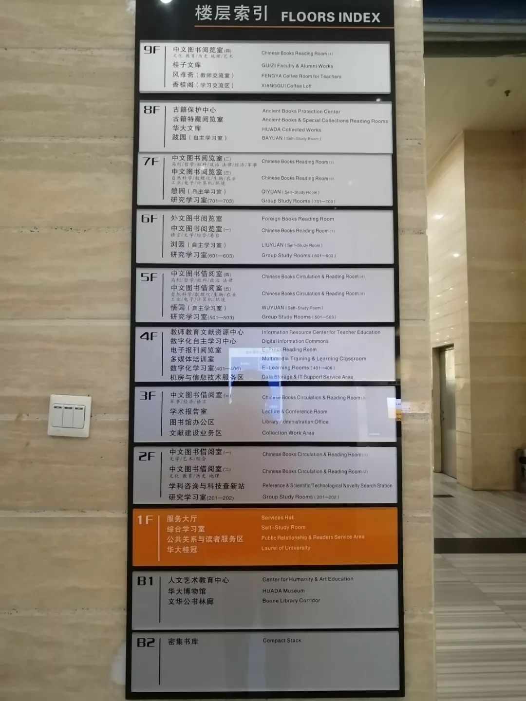 广州图书馆楼层索引图图片