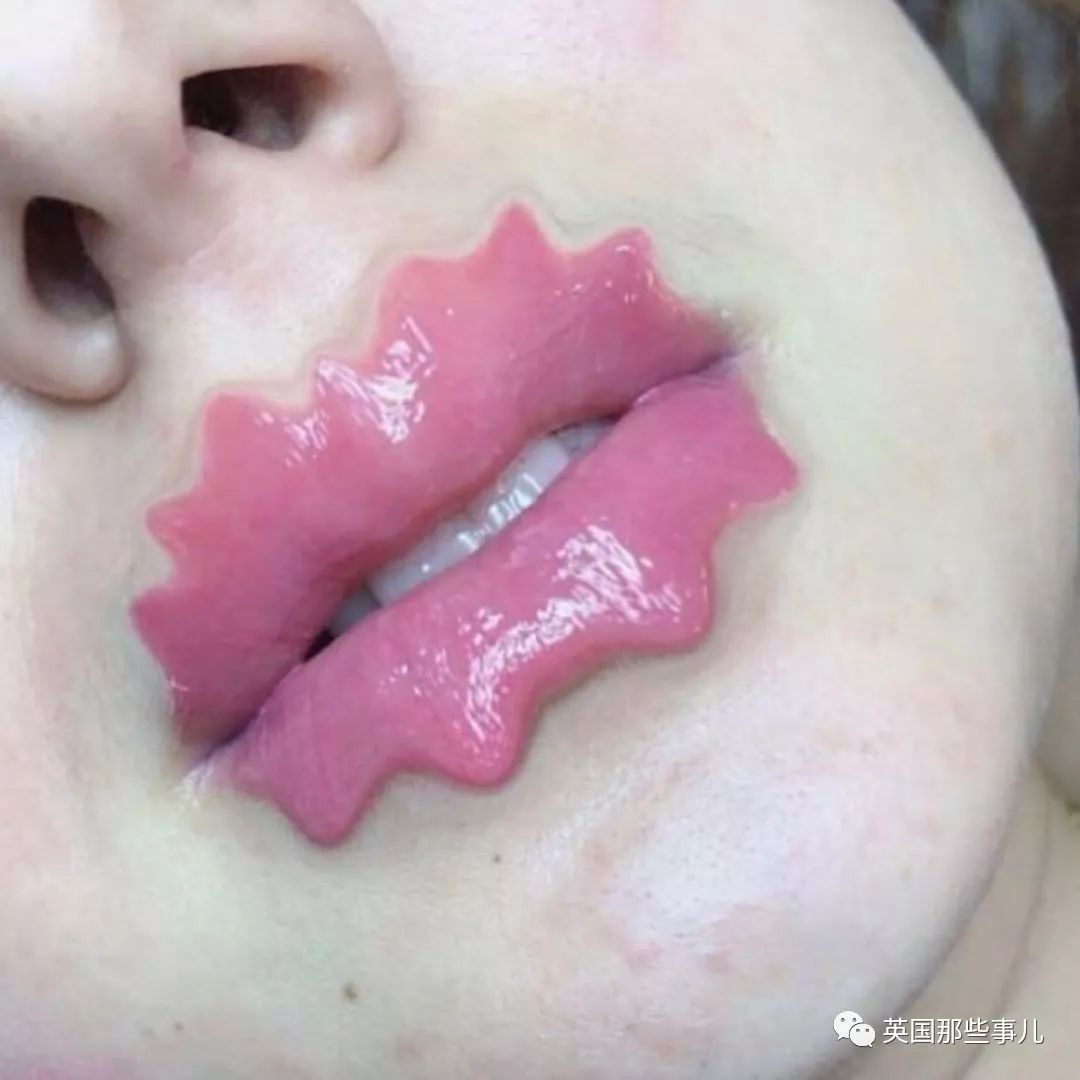 迷之审美竟有地方开始流行大波浪魔鬼唇