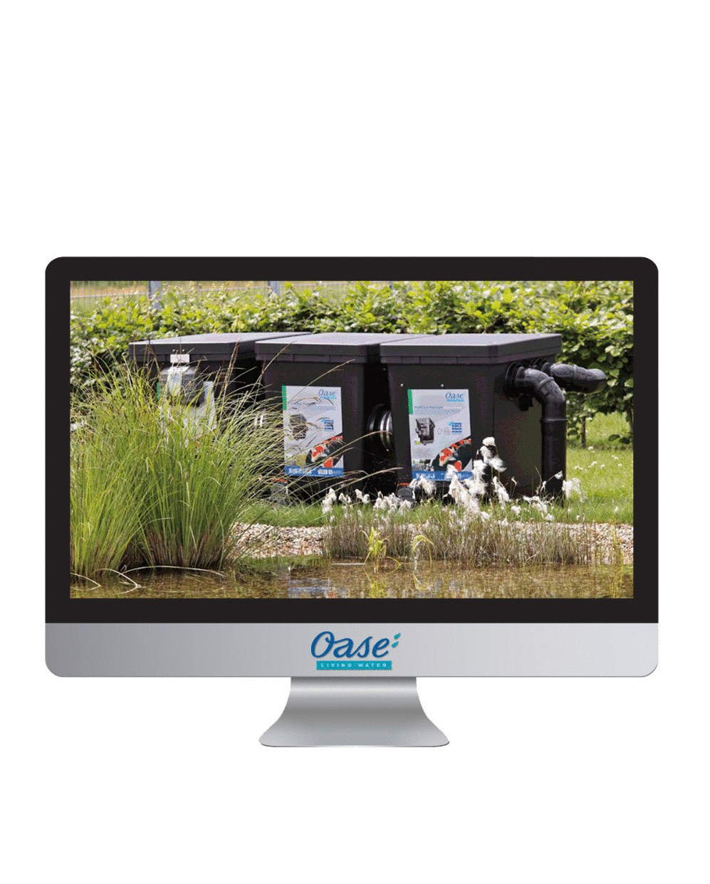 德国欧亚瑟oase 自动转鼓过滤器 300吨池塘 经典案例分享