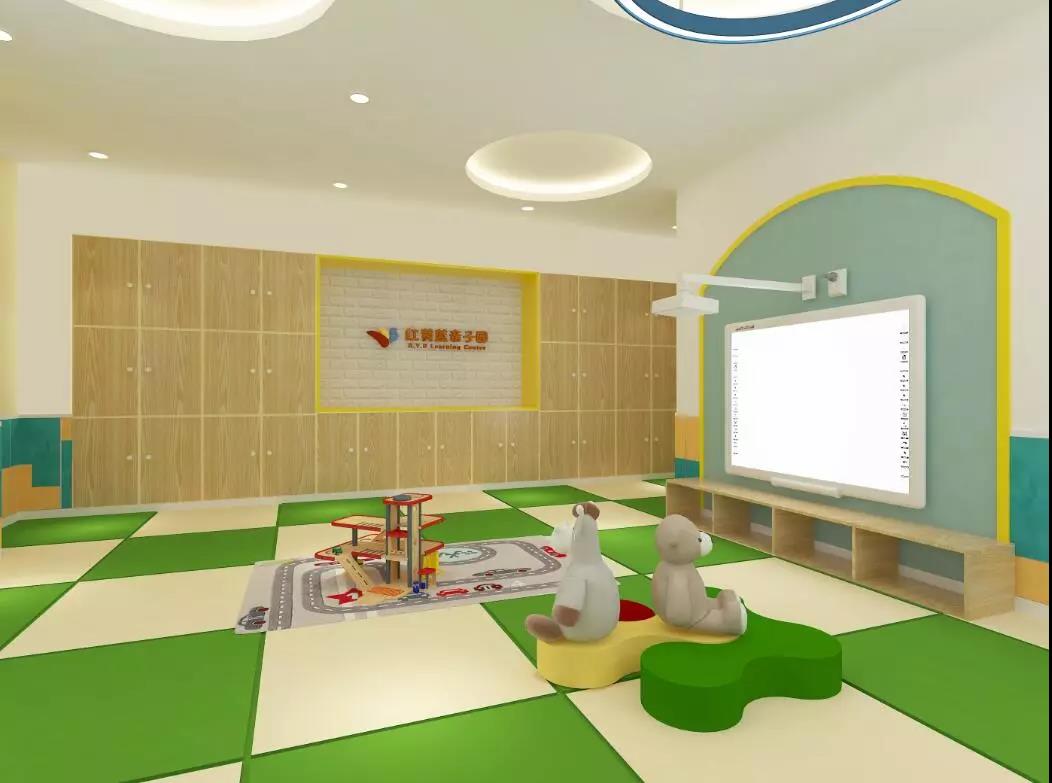 童心未泯,设计可甜 | 新疆伊宁红黄蓝亲子园设计