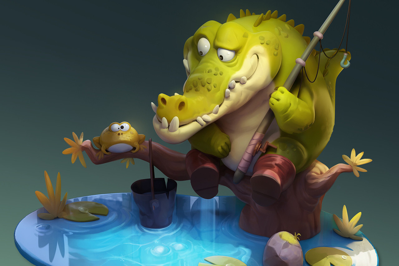 很多人都听过的网红歌曲德国童谣小鳄鱼之歌