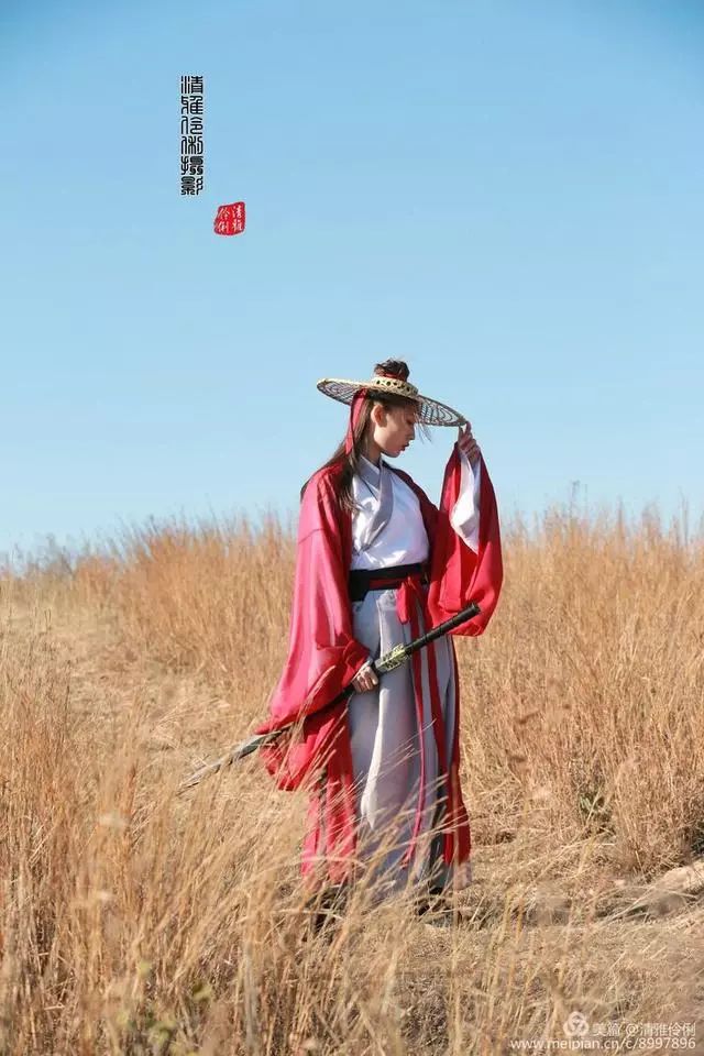 人像摄影:古装侠客,石头部落