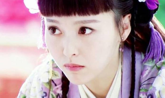 同样是古装配齐刘海,热巴丑,杨紫憨,看到赵丽颖,仙女下凡