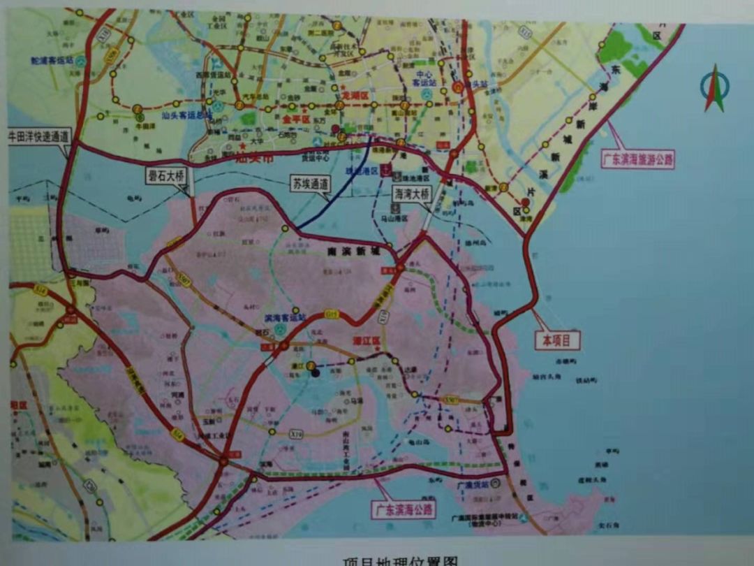 据悉,汕头将打造一条跨汕头湾新通道,以便贯通广东滨海公路.