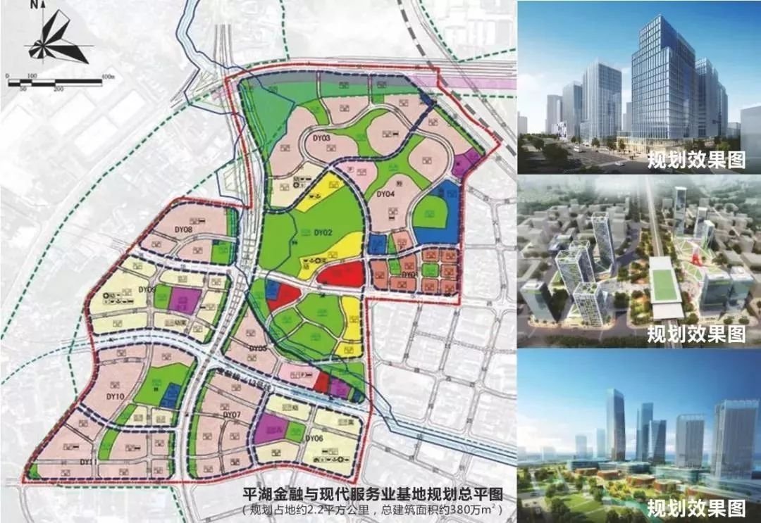 平湖金融与现代服务业基地总平图及规划图另一方面,以佳兆业金御