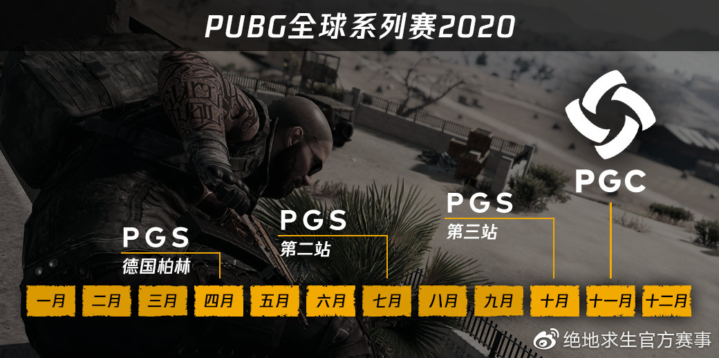 2020绝地求生世界战_《绝地求生》资讯:2020全新PGS全球系列赛详情一览