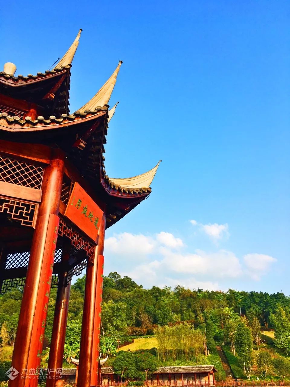 你见过资阳雁城八景之一凤岭晴云吗我感觉我看到了