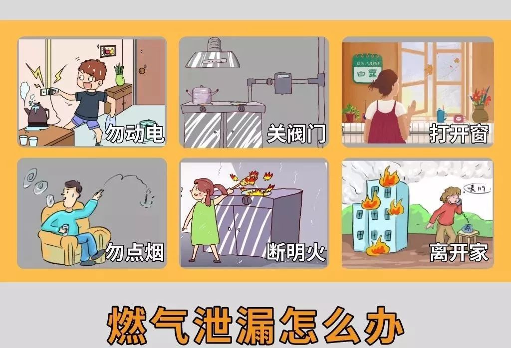 燃气安全, 重要的事情讲3遍!_泄漏