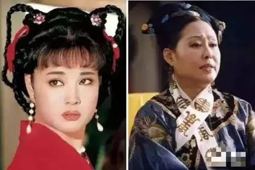 一個是駱駝祥子裡的虎妞,之前的容貌伯仲不分同是1950年出生的斯琴高