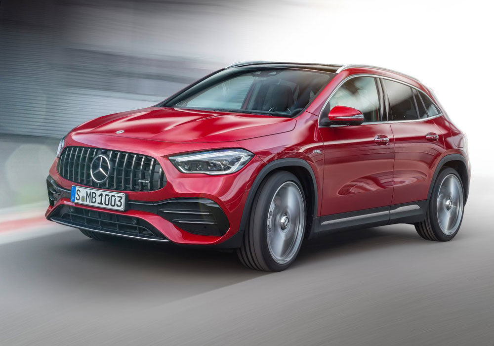 仅51秒即可破百2021款奔驰gla35amg官图发布