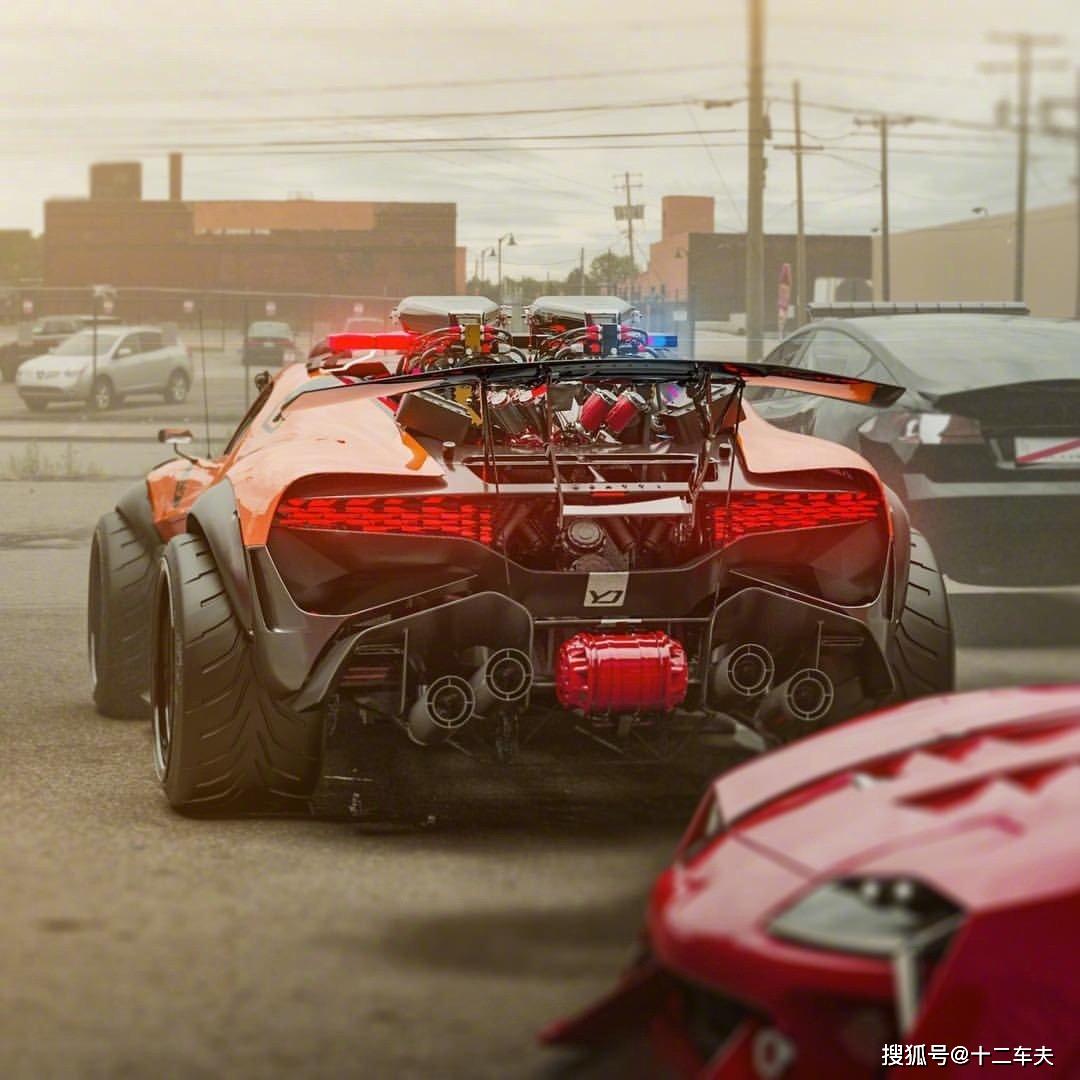 超大轮毂爆改布加迪divo