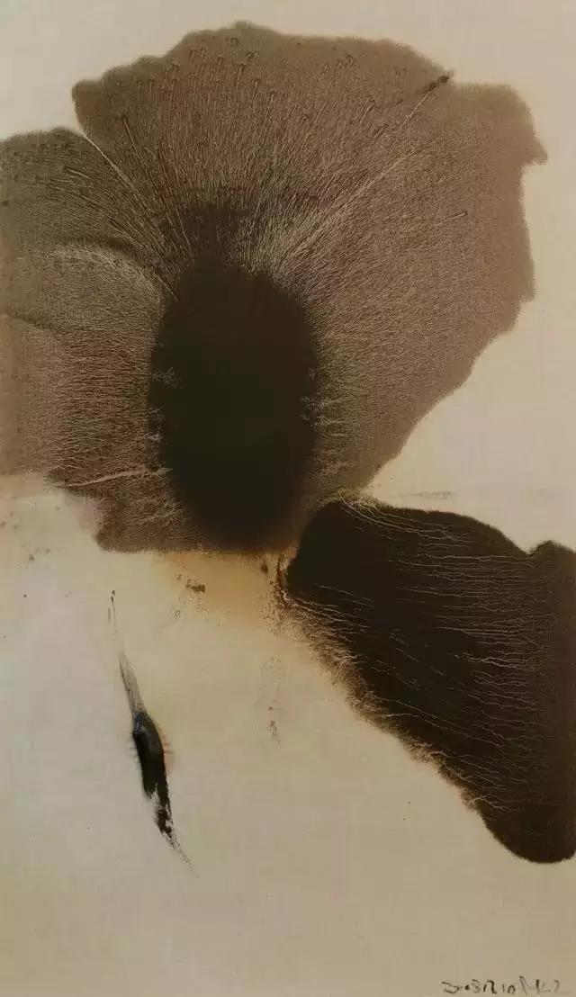 著名"抽象画"艺术家--毛栗子