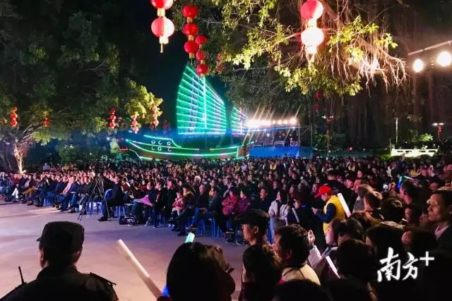 昨晚澄海古港大闹热现场人山人海你也在吗