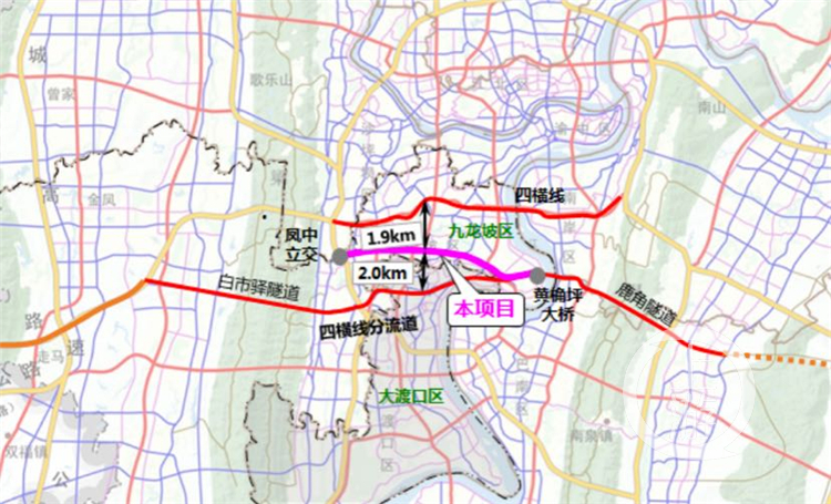 重庆火车西站东接线工程项目定了今后西站到黄桷坪最快只需10分钟