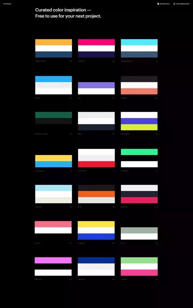 配色搞不定史上最全设计师58个配色网站来袭速来收藏