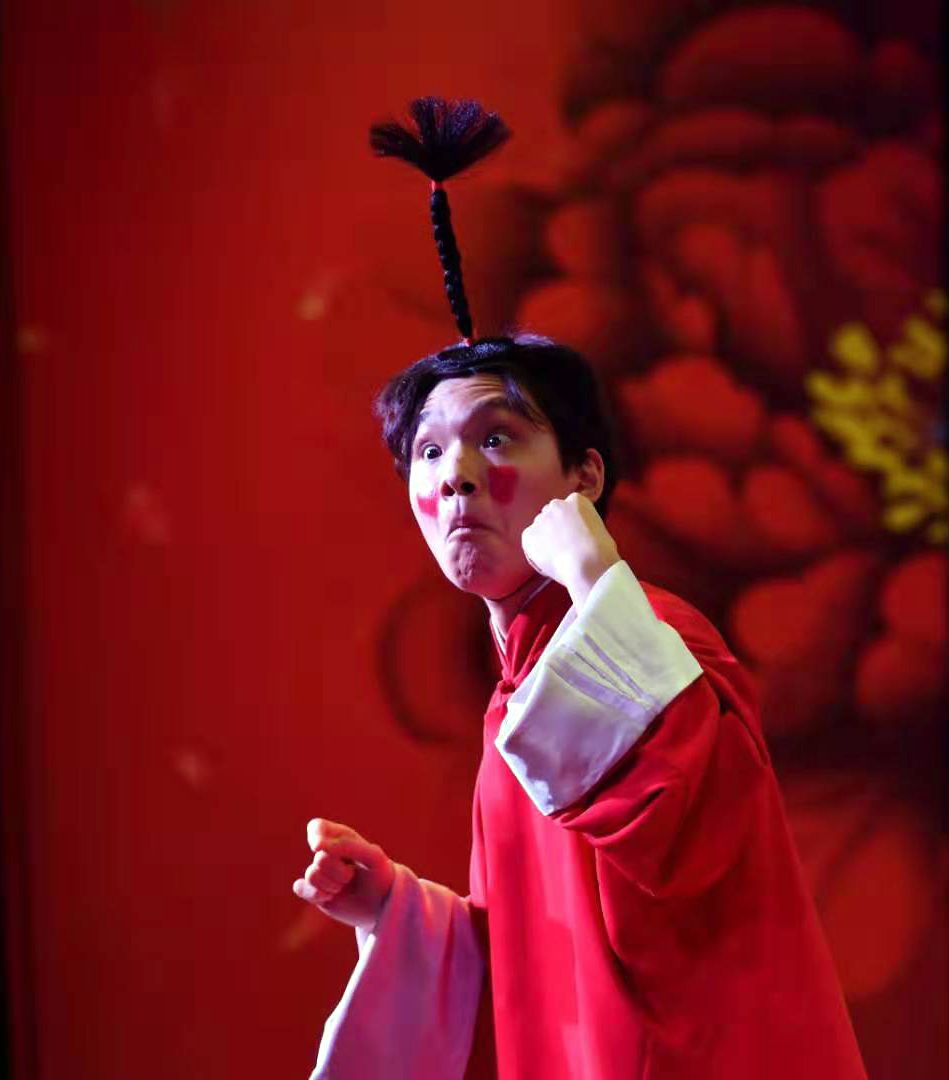 唱双簧妆容,双簧妆容_大山谷图库