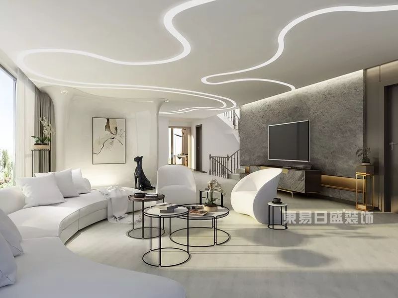 210 现代简约案例 线条营造出的高级感 空间