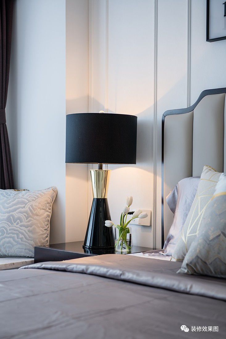 120㎡现代美式3室2厅,优雅与舒适的典范之家