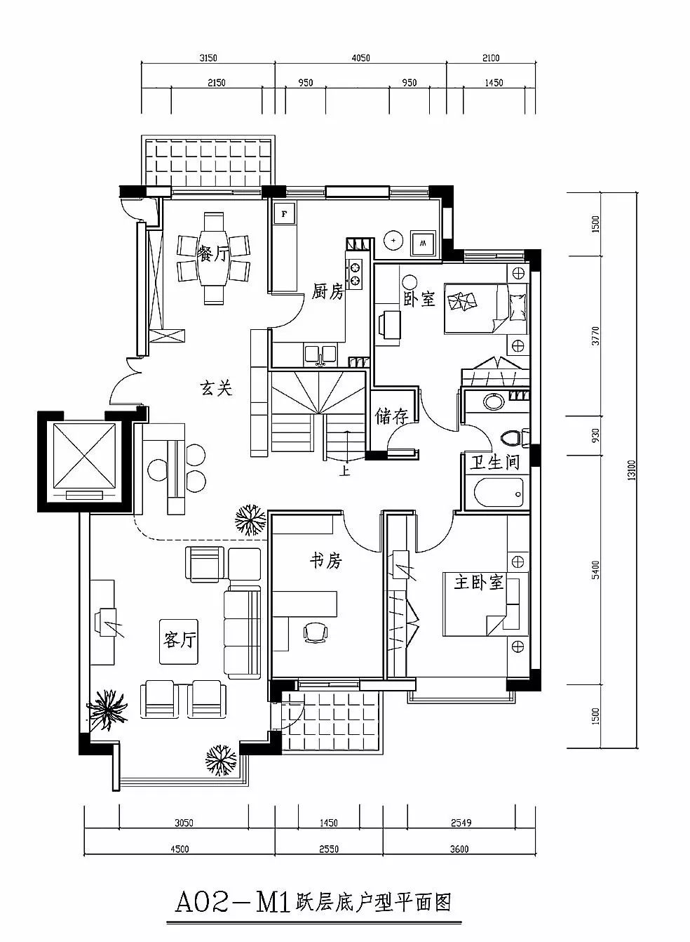 【万科】1000套万科住宅户型cad设计图纸丨多层 小高层 花园洋房 公寓