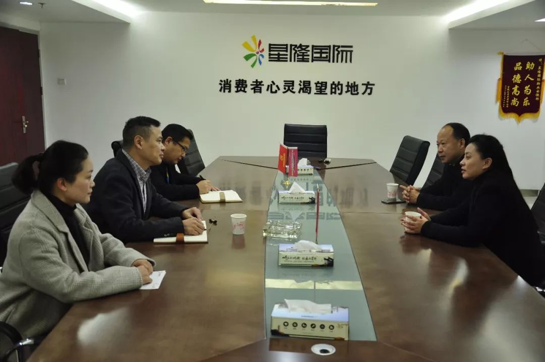 宣州区常务副区长洪琳宣州区发改委主任赵万青调研宣城星隆