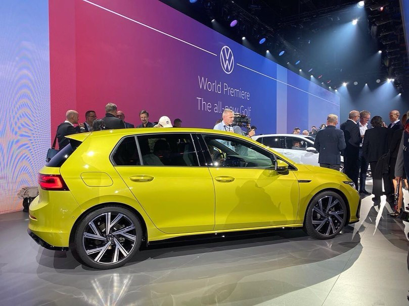 r的信仰大众高尔夫8r颜色很独特