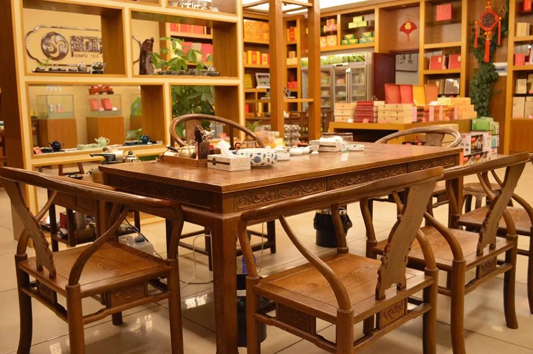 馨福茶业 总部体验店 内景双十二活动内容馨福茶业 总部体验店馨福