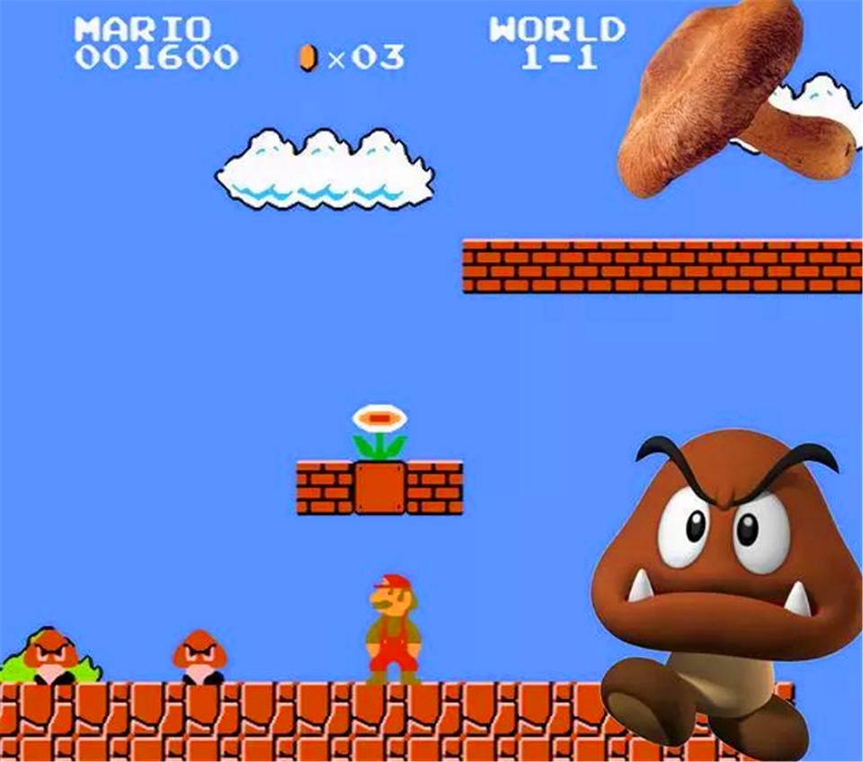 超级玛丽游戏中的怪物原型小时候很多都被我们认错了