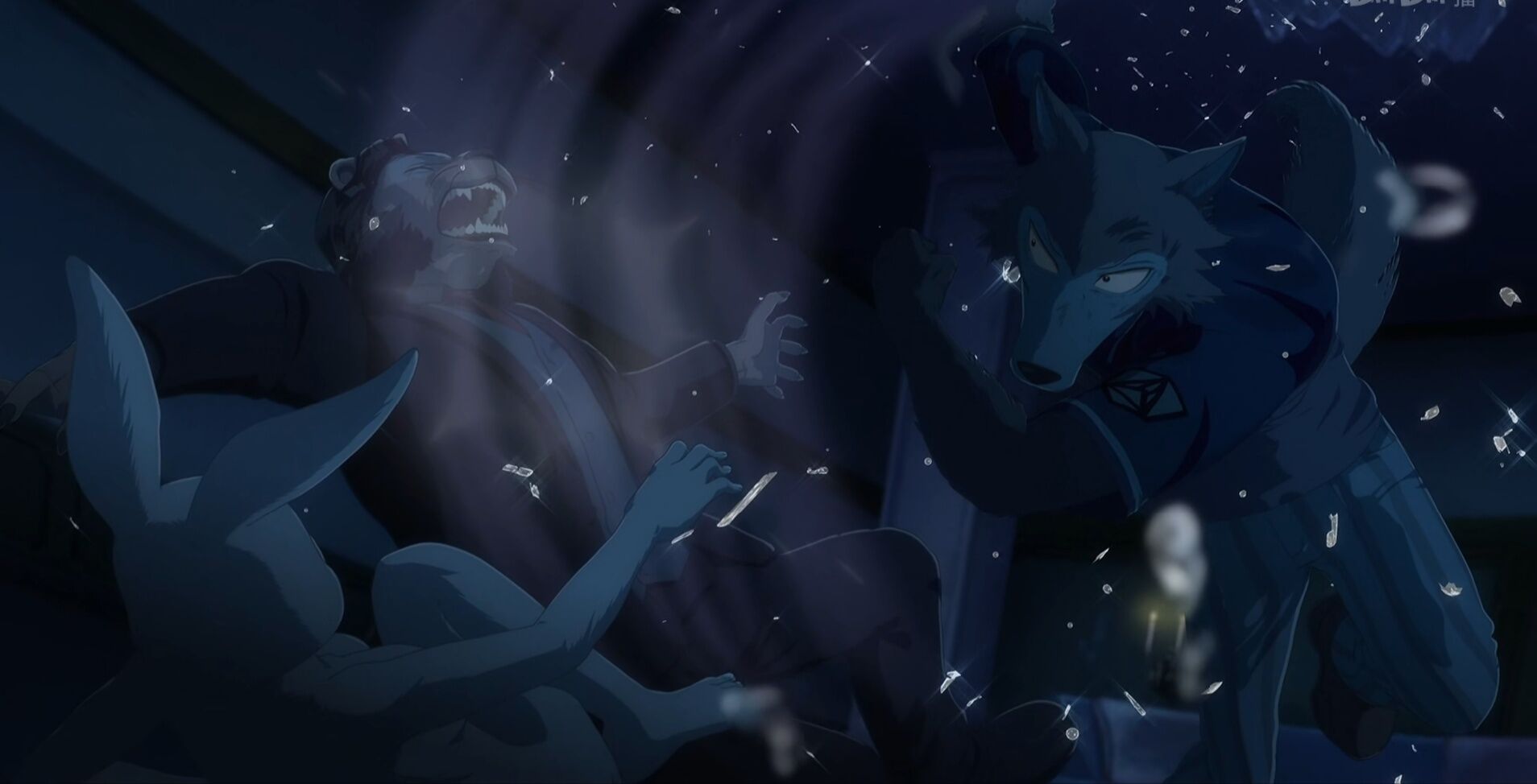 《beastars》:雷格西为救春力战狮子组,狼兔果然是官配!