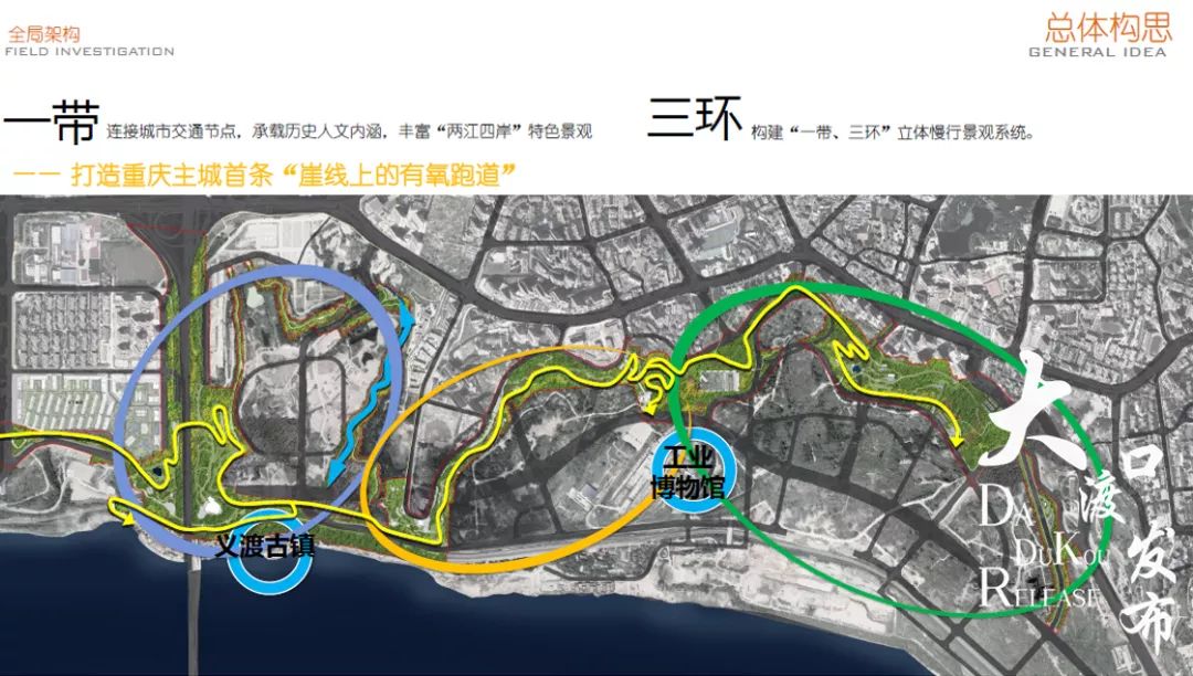 重钢崖线步道方案出炉连通工博古镇公园