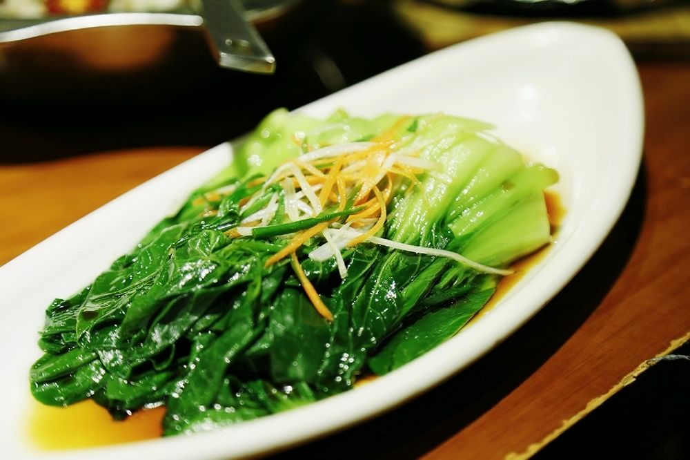 大鱼大肉的吃完,需要来一点青菜清清肠道.