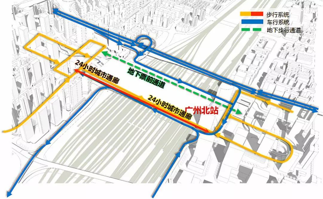 广州北站直通机场引入7条高铁城轨新增t4航站楼花都人要发达了