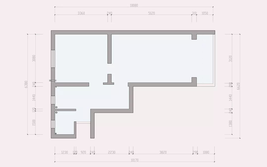 枪型户型怎么装修图片