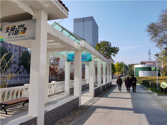 江苏海安高新区中大街社区:"两个一点"扮靓通扬河畔风景带