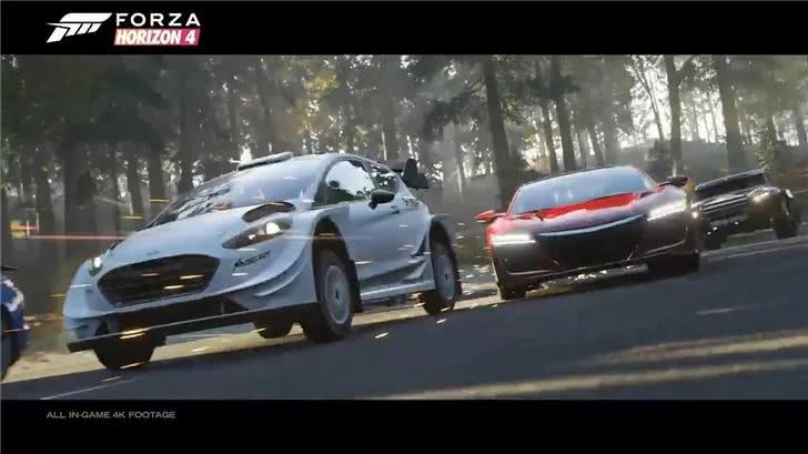 赛车游戏也能吃鸡极限竞速地平线4推出吃鸡模式72人飙车大逃杀