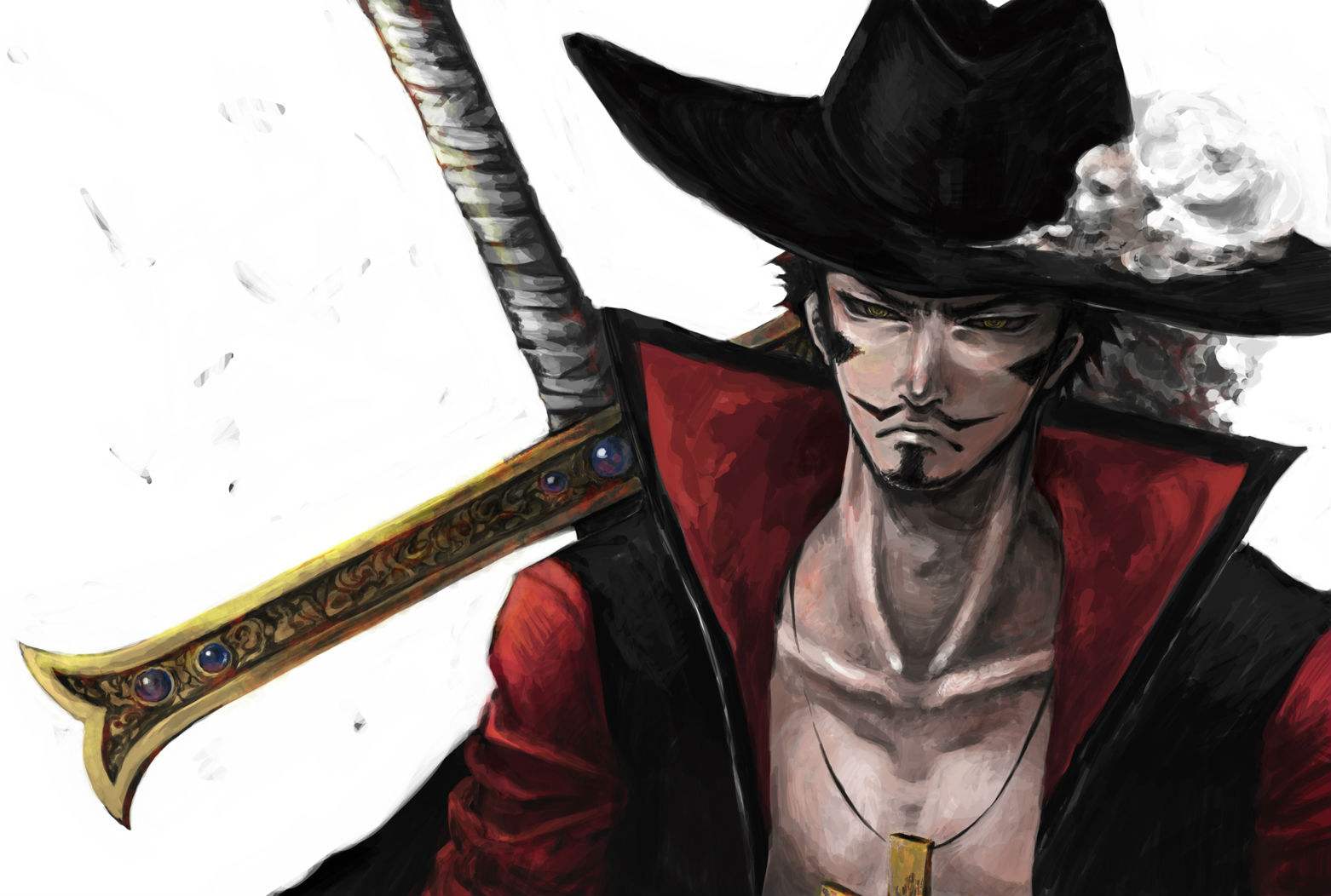 海贼王965话红发佩刀的上一任主人出现确定是无上大快刀