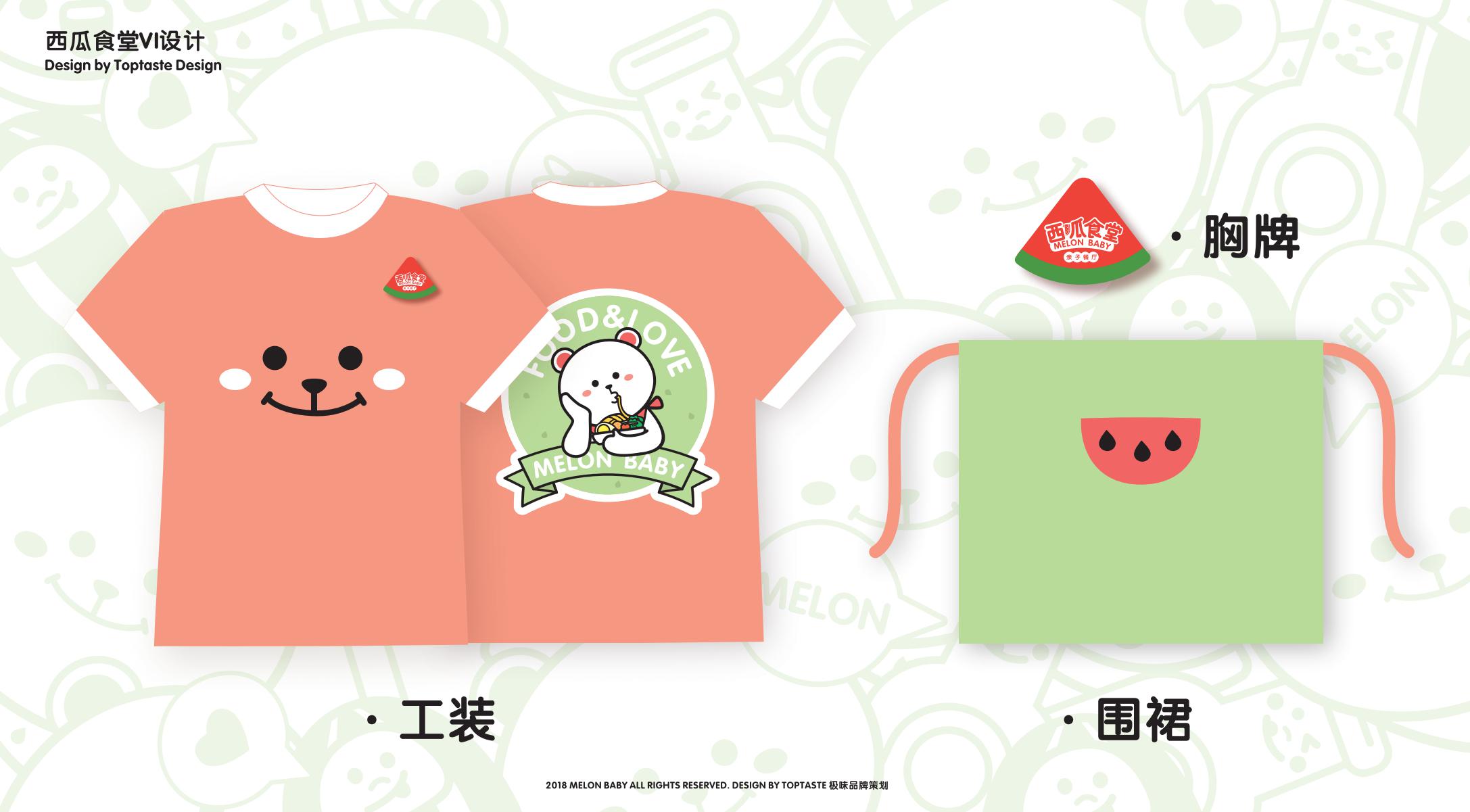 极味品牌策划西瓜食堂亲子餐厅品牌设计