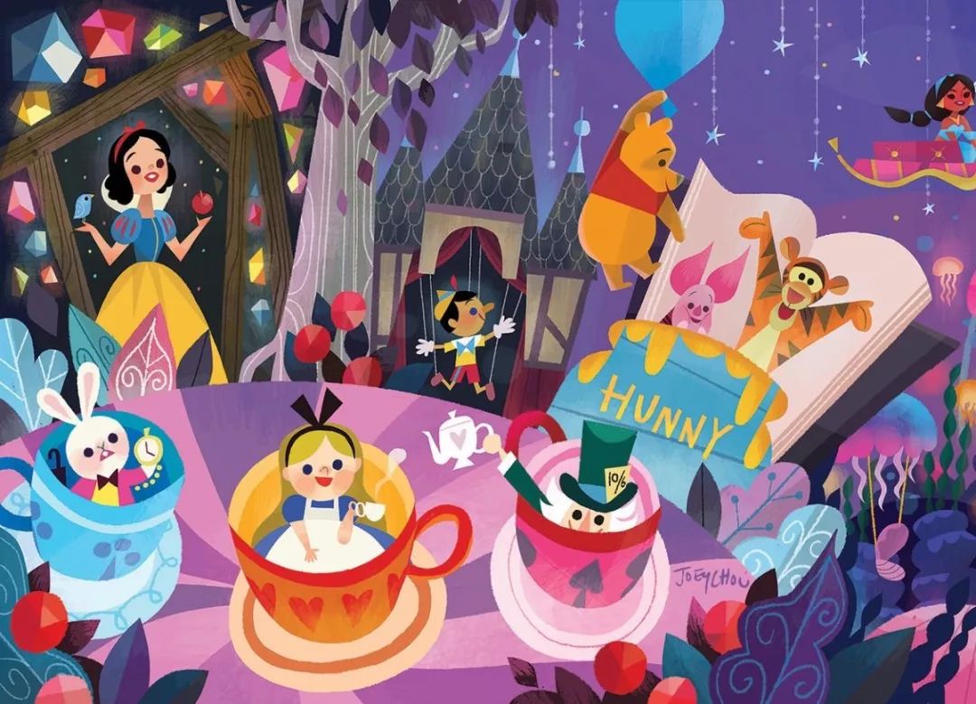 ▽joey chou的迪士尼主题插画