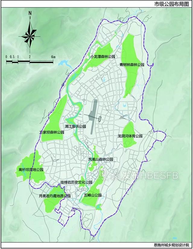 厉害了恩施州城拟在未来打造140座公园