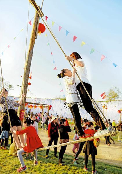 合阳黑池秋千谷景区被评定为"国家3a级旅游景区"