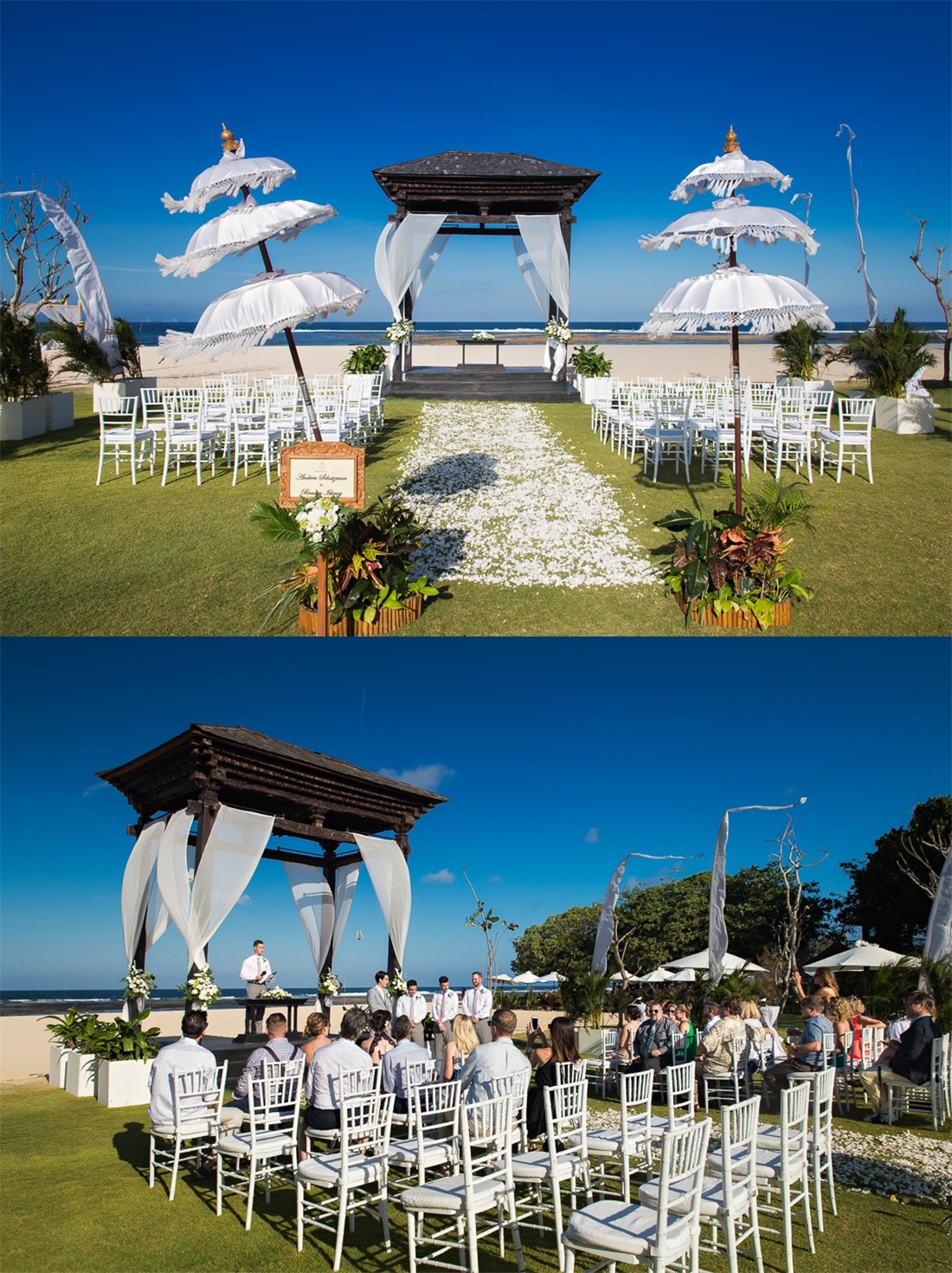 1~3w巴厘岛无敌海景草坪婚礼