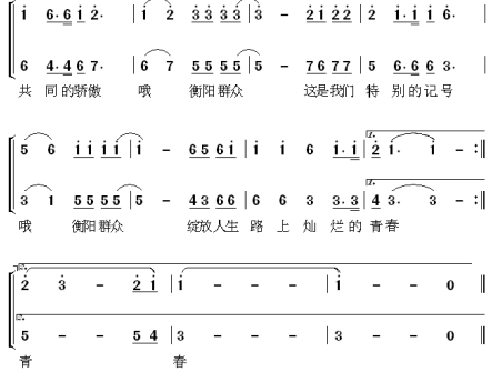 首届衡阳网络宣传奖入围作品推介衡阳群众有自己的歌了大家唱起来吧