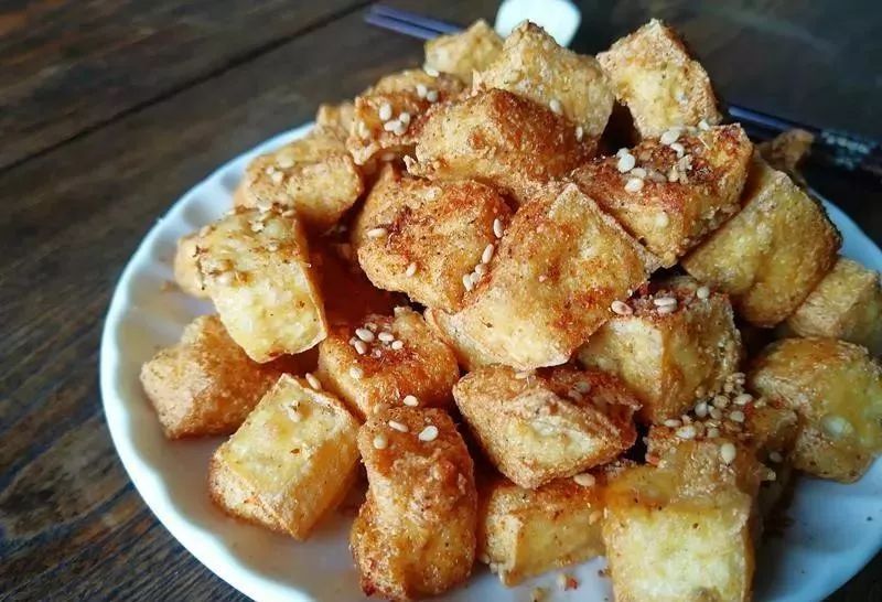 【椒盐豆腐】