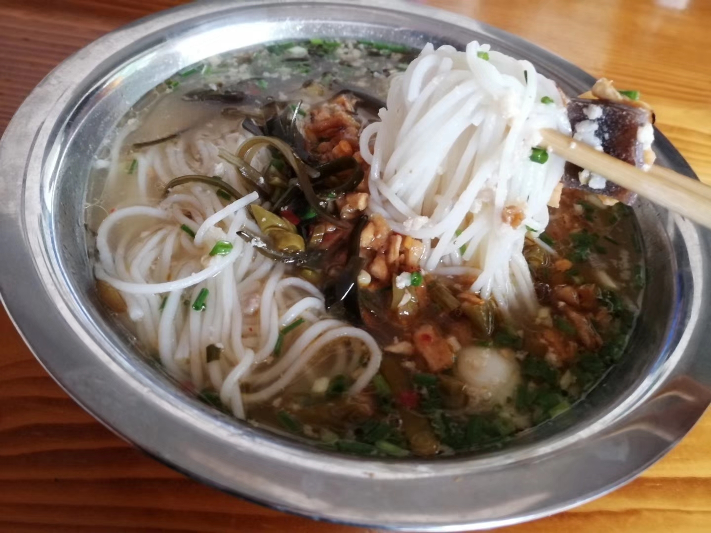 湖南特产之渣江米粉,探索地道做法,更是懒人菜谱的重头菜呀